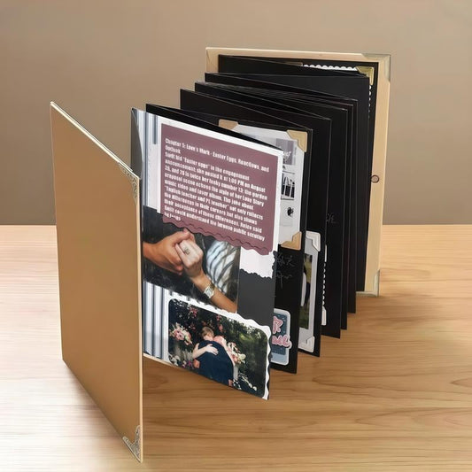 ✨The memory keeper: 230 cm foldable scrapbook album 📚