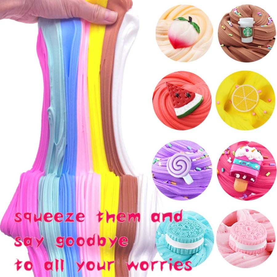 ✨Super Clay Slime DIY Soft & Squishy Clay💥🎁