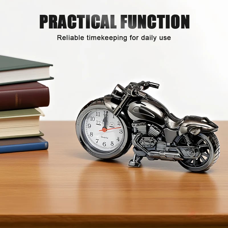 Creative Motorcycle Alarm Clock