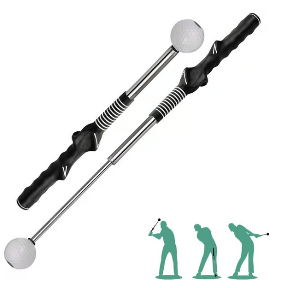🔥Hot Sale🔥Telescopic club, Retractable Golf Swing Training Aid