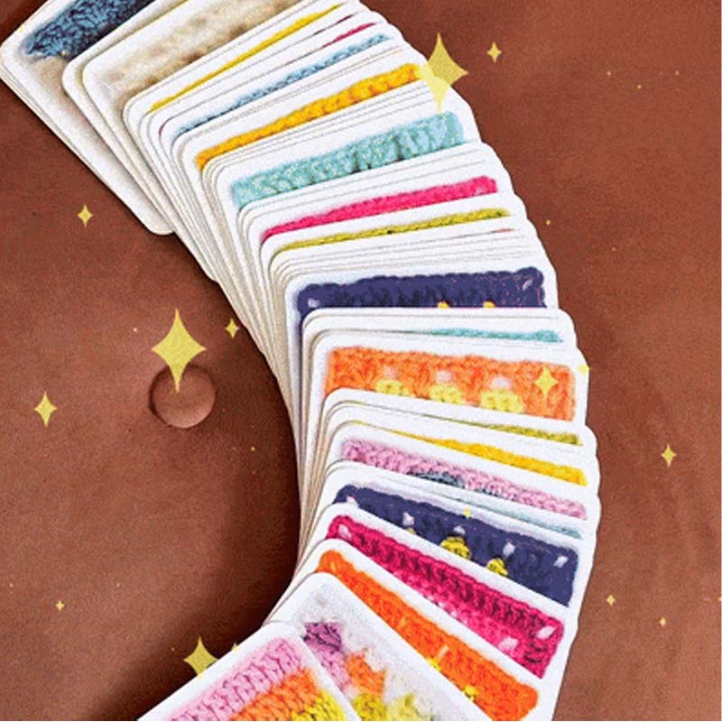 Grandma's square deck of cards – 50 mix and match pattern