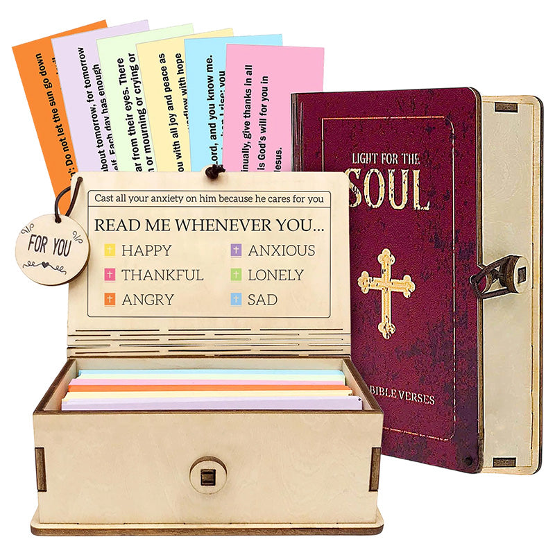 Bible box with verse cards