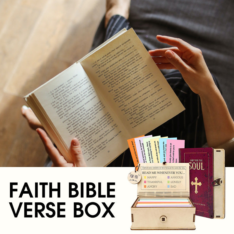 Bible box with verse cards