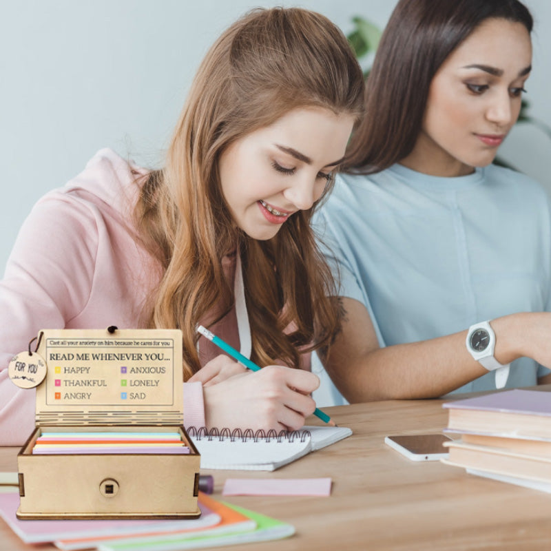 Bible box with verse cards