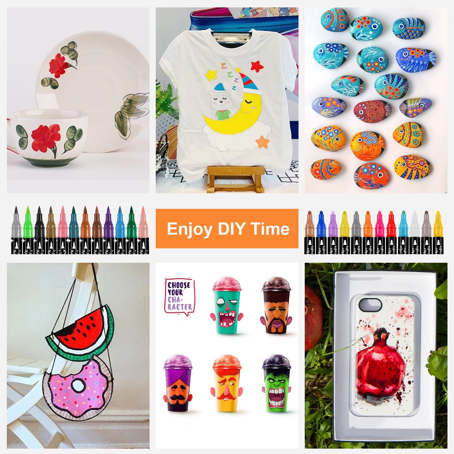 🎁Dual-Tip Glitter Marker Pen