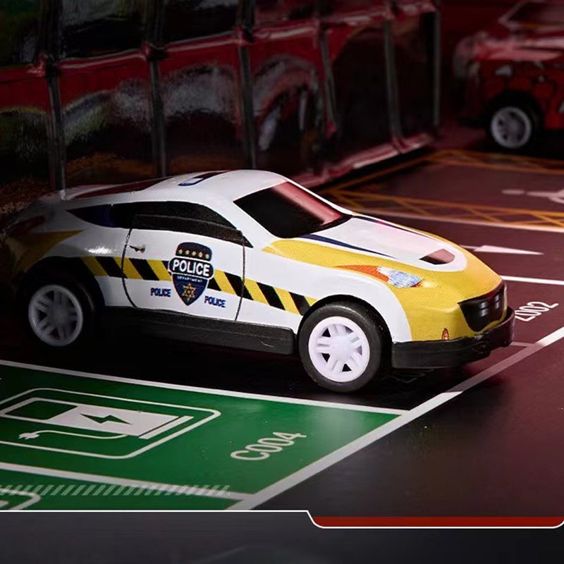 🎁 48 mini cars with built-in garage