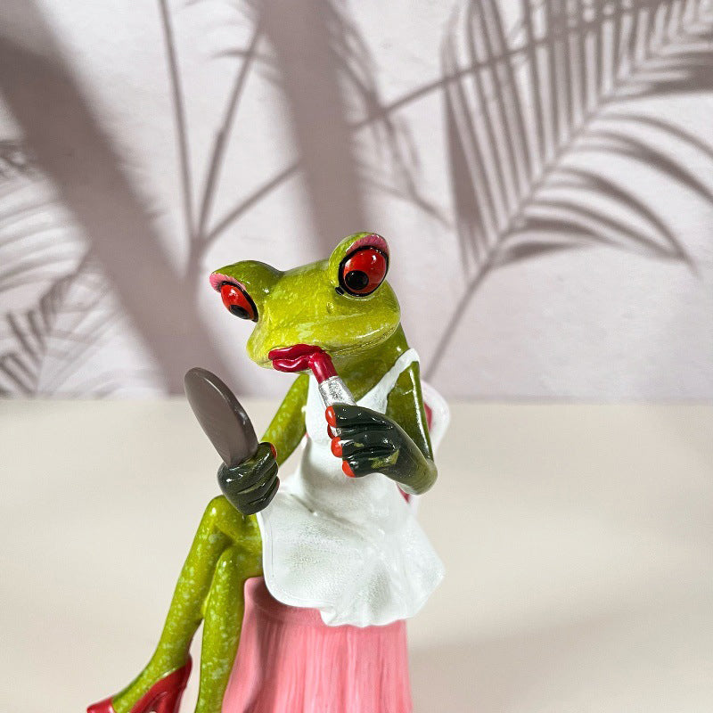 Indoor and Outdoor Decoration in the Shape of a Frog