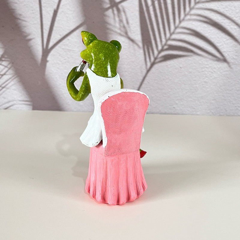 Indoor and Outdoor Decoration in the Shape of a Frog