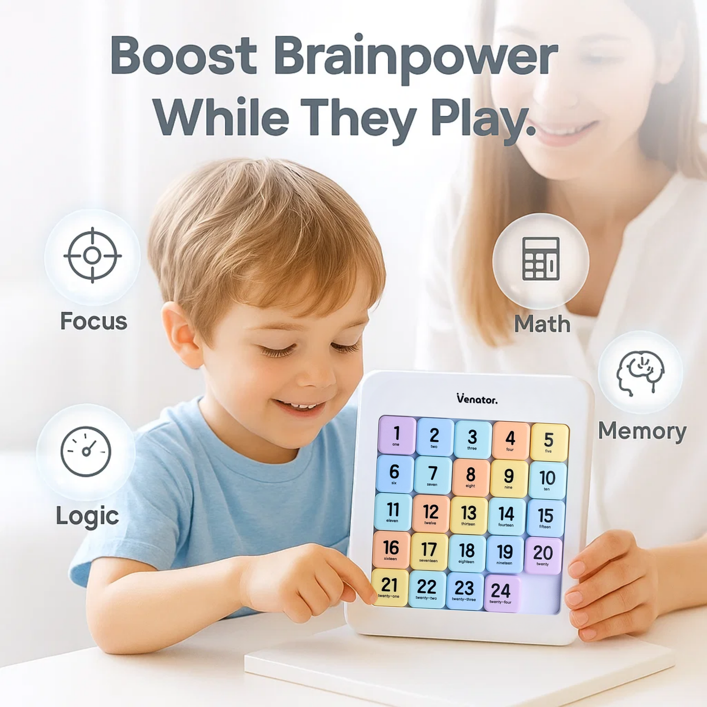 🧩 BRAIN TRAINING PUZZLES - Challenging Levels & Interactive Learning, Promotes Cognitive Development and Family Bonds 👨‍👩‍👧‍👦