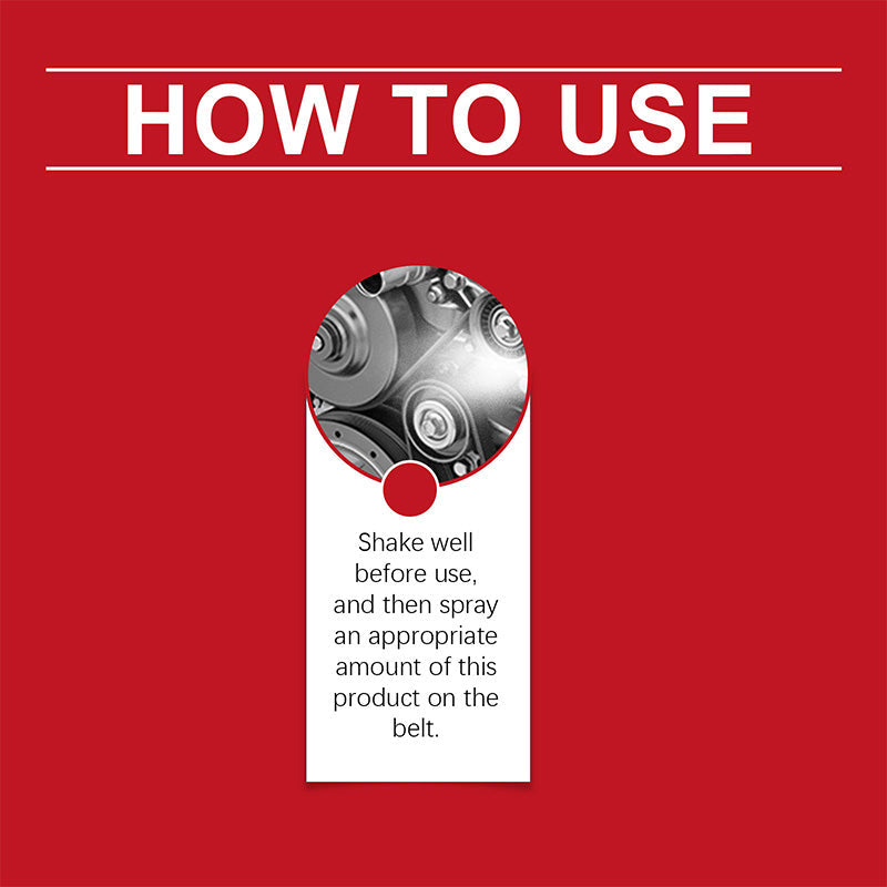 🔥2026 HOT SALE🔥Multifunctional car belt lubricant and noise-reducing spray