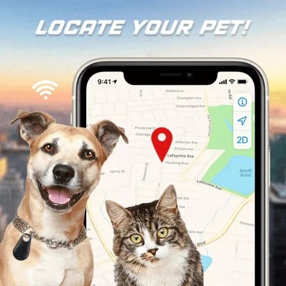 Bluetooth and GPS - Wireless Pet Tracker