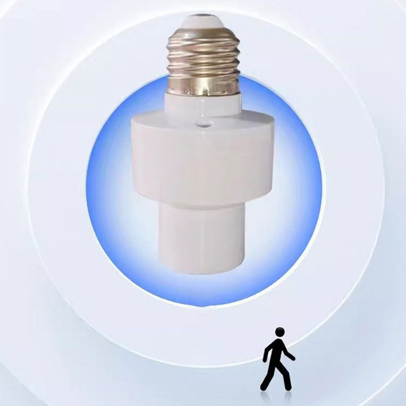 ✨ E27 Motion Sensor Light Socket - Automatic Switching On/Off with 180° Detection Angle for Energy Saving 🏠🔋