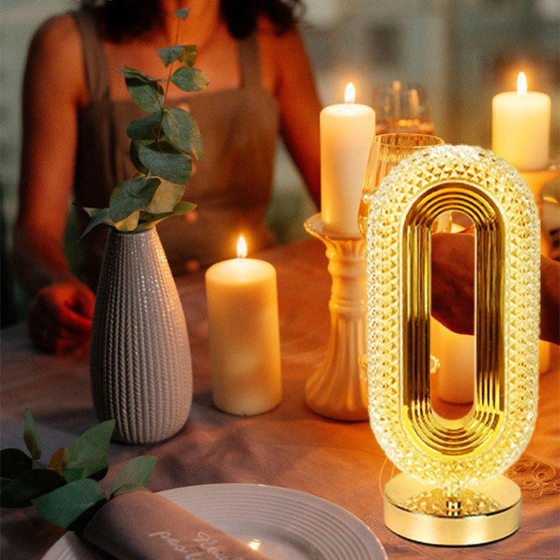 ✨Rechargeable Luxury Crystal LED Night Light Lamp