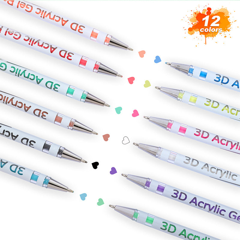Multi-Color Gel Pen Set for Drawing & Coloring