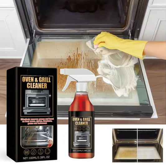 🧼 BUY 2 GET 1 FREE! ✨ Oven and grill cleaning spray – dissolves grease in 5 minutes, no scrubbing and removes odors 🔥